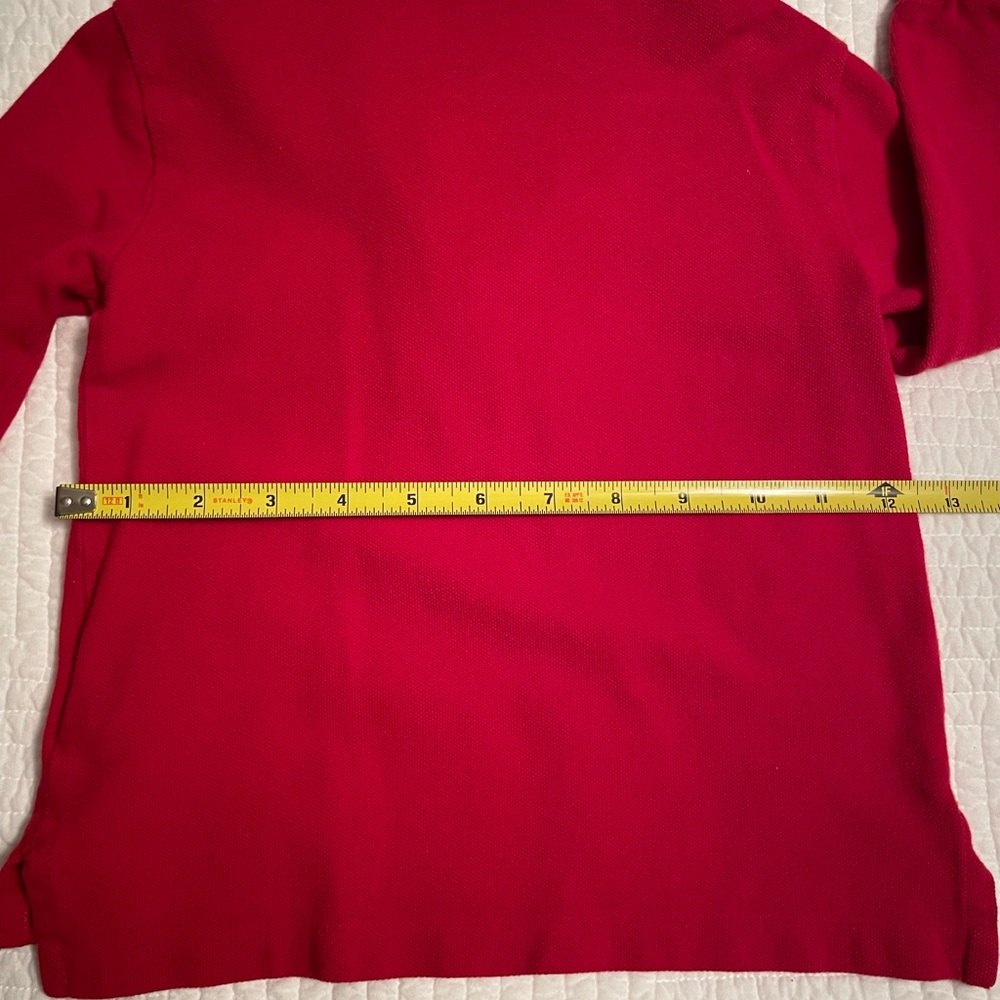 Polo Ralph Lauren Red Long Sleeve Shirt - Picture 5 of 5